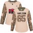 Adidas Ottawa Senators #65 Erik Karlsson Camo Authentic 2017 Veterans Day Womens Stitched NHL Jersey