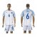 England #6 Stones Home Soccer Country Jersey