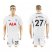 Tottenham Hotspur #27 Wimmer White Home Soccer Club Jersey