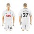 Tottenham Hotspur #27 Wimmer White Home Soccer Club Jersey