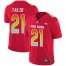 Nike Denver Broncos #21 Aqib Talib Red Mens Stitched NFL Limited AFC 2018 Pro Bowl Jersey
