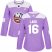 Adidas New York Islanders #16 Andrew Ladd Purple Authentic Fights Cancer Womens Stitched NHL Jersey