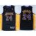 Los Angeles Lakers 24 Kobe Bryant Black Revolution 30 Swingman NBA Jerseys Purple Number 2013 New Style Cheap