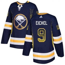 Adidas Buffalo Sabres #9 Jack Eichel Navy Blue Home Authentic Drift Fashion Stitched NHL Jersey