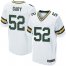 Nike Green Bay Packers #52 Rashan Gary White Mens Stitched NFL Elite Jersey