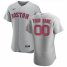 Boston Red Sox Custom Mens Nike Gray Road 2020 Authentic Team MLB Jersey
