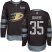 Adidas Anaheim Ducks #35 Jean-Sebastien Giguere Black 1917-2017 100th Anniversary Stitched NHL Jersey
