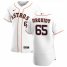 Houston Astros #65 Jose Urquidy Mens Nike White Home 2020 Authentic Player MLB Jersey