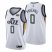 Nike Utah Jazz #0 Eric Paschall White Mens 2021-22 NBA 75th Anniversary Diamond Swingman Jersey – Association Edition Mens