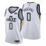 Nike Utah Jazz #0 Eric Paschall White Mens 2021-22 NBA 75th Anniversary Diamond Swingman Jersey – Association Edition Mens