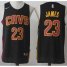 Nike Cleveland Cavaliers #23 LeBron James Navy Blue Alternate Stitched NBA Jersey