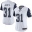 Nike Dallas Cowboys #31 Byron Jones White Womens Stitched NFL Limited Rush Jersey