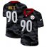 Pittsburgh Steelers #90 T.J. Watt Mens Nike 2020 Black CAMO Vapor Untouchable Limited Stitched NFL Jersey