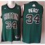 Boston Celtics 34 Paul Pierce Green Revolution 30 Swingman NBA Jersey Black Number Cheap
