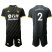 Wolves #2 Doherty Away Soccer Club Jersey