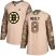 Adidas Boston Bruins #8 Cam Neely Camo Authentic 2017 Veterans Day Stitched NHL Jersey
