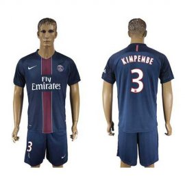 Paris Saint-Germain #3 Kimpembe Home Soccer Club Jersey