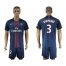 Paris Saint-Germain #3 Kimpembe Home Soccer Club Jersey