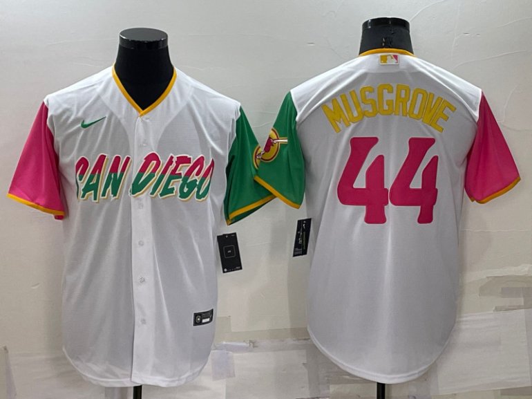 Padres 44 Joe Musgrove White Nike 2022 City Connect Cool Base Jersey Padres 44 Joe Musgrove White Nike 2022 City Connect Cool Base Jersey