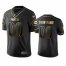 Packers Custom Mens Stitched NFL Vapor Untouchable Limited Black Golden Jersey