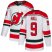 Adidas New Jersey Devils #9 Taylor Hall White Alternate Authentic Stitched Youth NHL Jersey