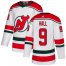 Adidas New Jersey Devils #9 Taylor Hall White Alternate Authentic Stitched Youth NHL Jersey
