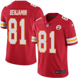 Nike Kansas City Chiefs #81 Kelvin Benjamin Red Team Color Mens Stitched NFL Vapor Untouchable Limited Jersey