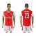 Arsenal #23 Welbeck Champions League Home Soccer Club Jersey