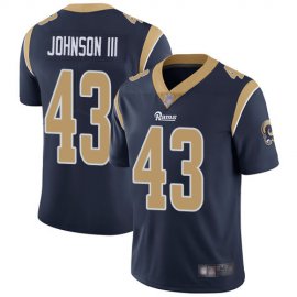 Nike Los Angeles Rams #43 John Johnson III Navy Blue Team Color Mens Stitched NFL Vapor Untouchable Limited Jersey