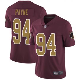 Nike Washington Football Team #94 DaRon Payne Burgundy Red Alternate Youth Stitched NFL Vapor Untouchable Limited Jersey