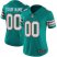Nike Miami Dolphins Customized Aqua Green Alternate Stitched Vapor Untouchable Limited Womens NFL Jersey