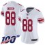 Nike New York Giants #88 Evan Engram White Womens Stitched NFL 100th Season Vapor Limited Jersey