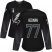 Adidas Tampa Bay Lightning #77 Victor Hedman Black 2022 Stanley Cup Final Patch Womens Alternate Authentic Stitched NHL Jersey Womens