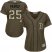 Boston Red Sox #25 Steve Pearce Green Salute to Service 2018 World Series Champions Womens Stitched MLB Jersey