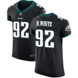 Nike Philadelphia Eagles #92 Reggie White Black Alternate Mens Stitched NFL Vapor Untouchable Elite Jersey