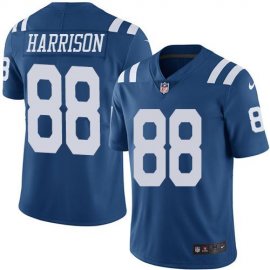 Nike Indianapolis Colts #88 Marvin Harrison Royal Blue Mens Stitched NFL Limited Rush Jersey