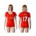 Womens Liverpool #17 Sakho Red Home Soccer Club Jersey