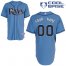 Rays Customized Authentic Light Blue Cool Base MLB Jersey (S-3XL)