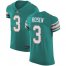 Nike Miami Dolphins #3 Josh Rosen Aqua Green Alternate Mens Stitched NFL Vapor Untouchable Elite Jersey