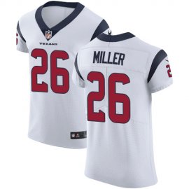 Nike Houston Texans #26 Lamar Miller White Mens Stitched NFL Vapor Untouchable Elite Jersey