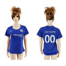 Womens Chelsea Personalized Home Soccer Club Jersey
