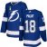 Adidas Tampa Bay Lightning #18 Ondrej Palat Blue 2022 Stanley Cup Final Patch Home Authentic Stitched NHL Jersey Mens