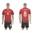 Turkey #8 INAN Home Soccer Country Jersey