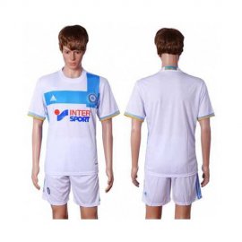 Marseille Blank Home Soccer Club Jersey