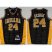 Indiana Pacers 24 Paul George Blue Yellow Strip Revolution 30 NBA Jerseys Cheap