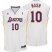 Los Angeles Lakers 10 Steve Nash White Revolution 30 Swingman NBA Jerseys Cheap