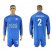 Leicester City #2 Simpson Home Long Sleeves Soccer Club Jersey