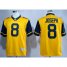 West Virginia Mountaineers (WVU) 8 Karl Joseph Yellow College Football Limited NCAA Jerseys