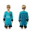 Barcelona #11 Neymar Jr SEC Away Long Sleeves Kid Soccer Club Jersey
