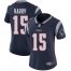 Nike New England Patriots #15 NKeal Harry Navy Blue Team Color Womens Stitched NFL Vapor Untouchable Limited Jersey